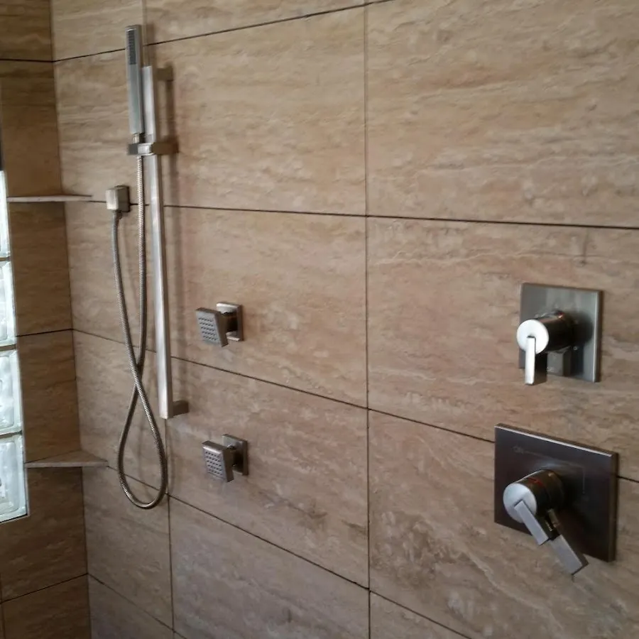 Shower fixture installation for Water Heater Replacement in Plainfield